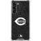 MLB Cincinnati Reds Dark Wash Galaxy S24 FE Clear Case
